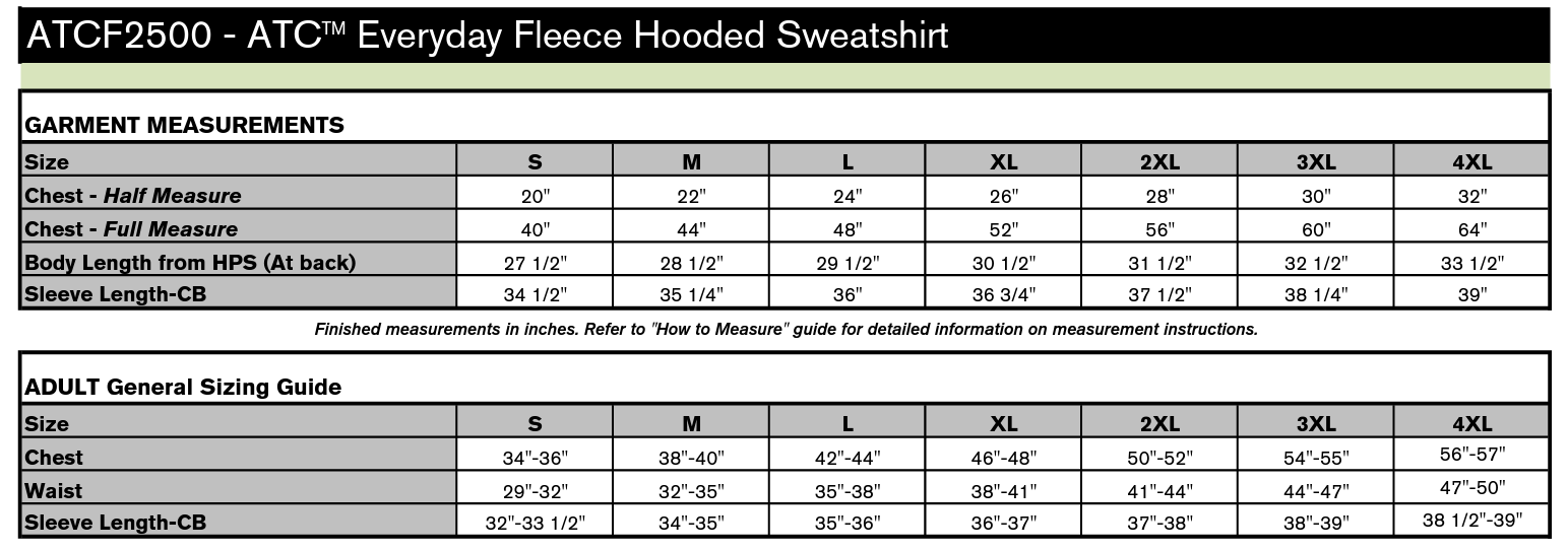 ATCF2500-SIZE-CHART